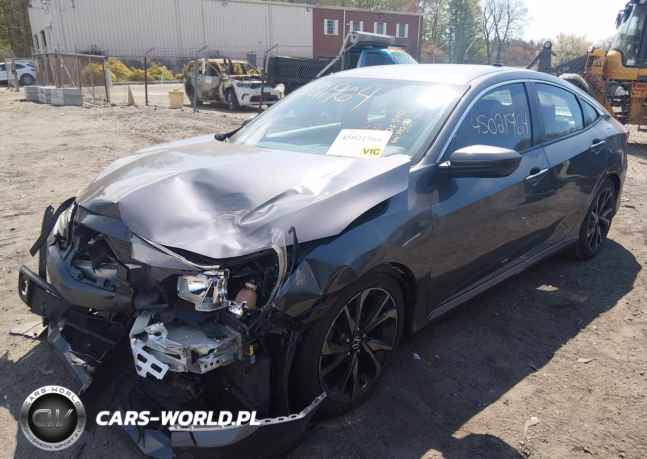 2019 Honda Civic Sport VIN:2HGFC2F81KH582538 - 2