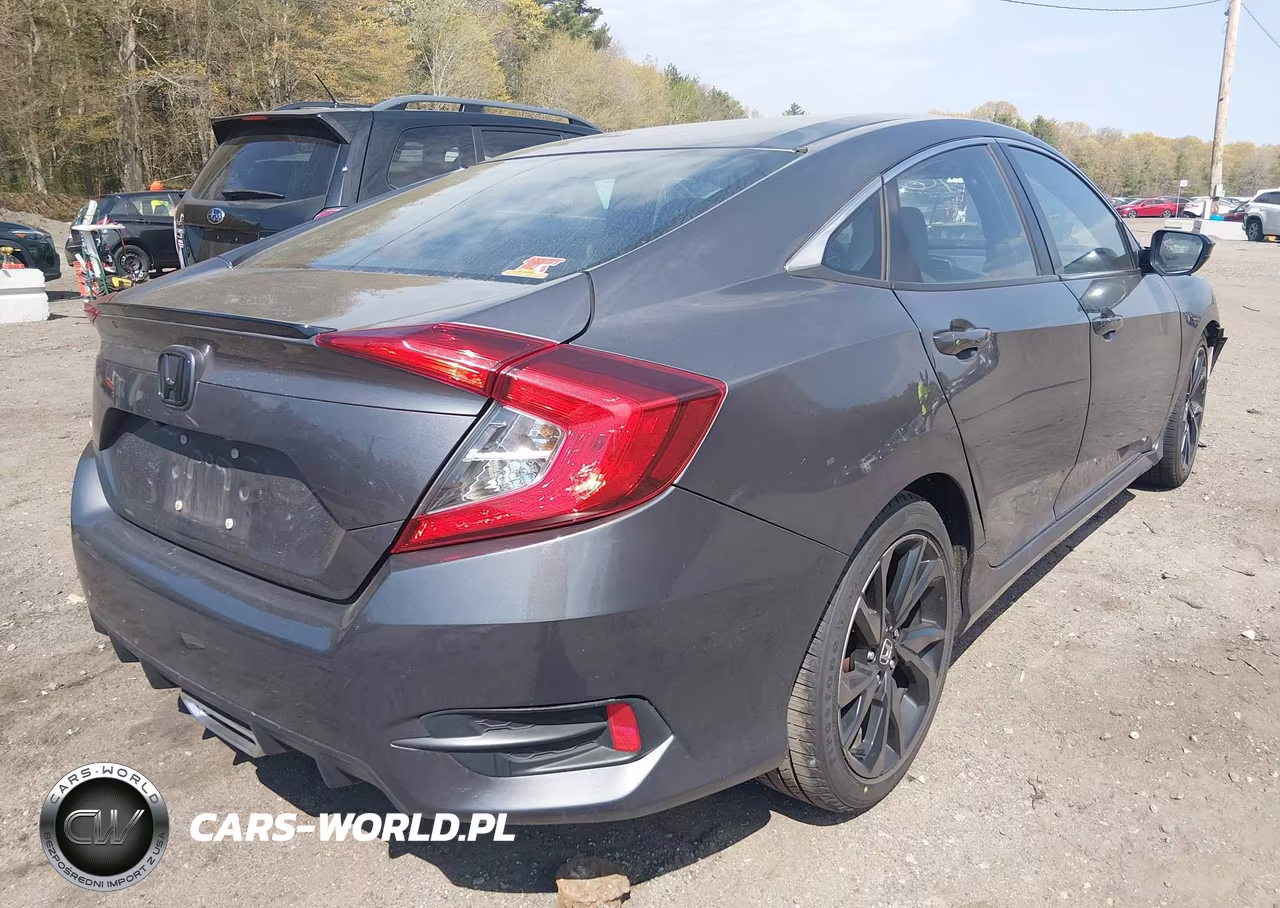2019 Honda Civic Sport VIN:2HGFC2F81KH582538 - 4
