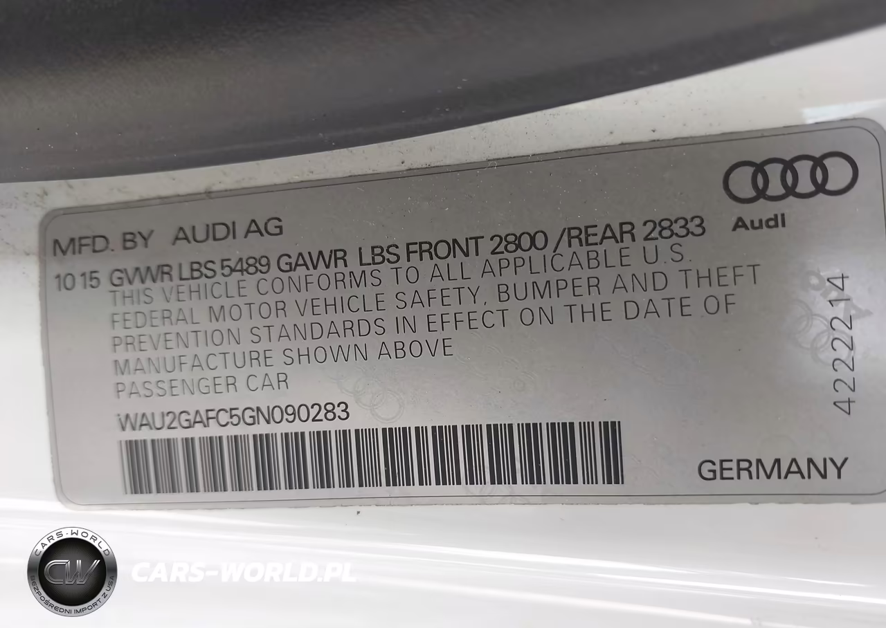 2016 Audi A7 3.0T Premium Plus VIN:WAU2GAFC5GN090283 - 9