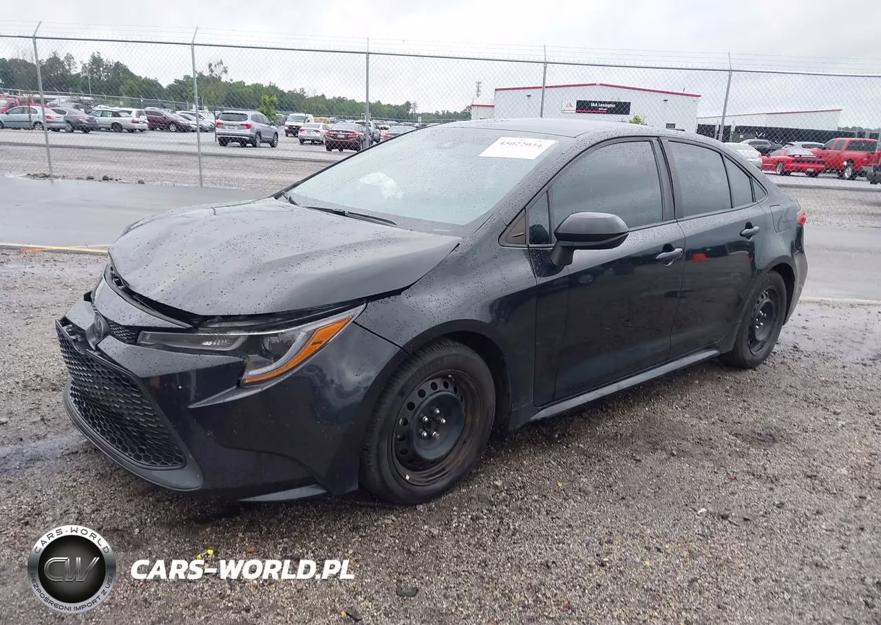 2020 Toyota Corolla Le VIN:5YFEPRAE5LP131015 - 2