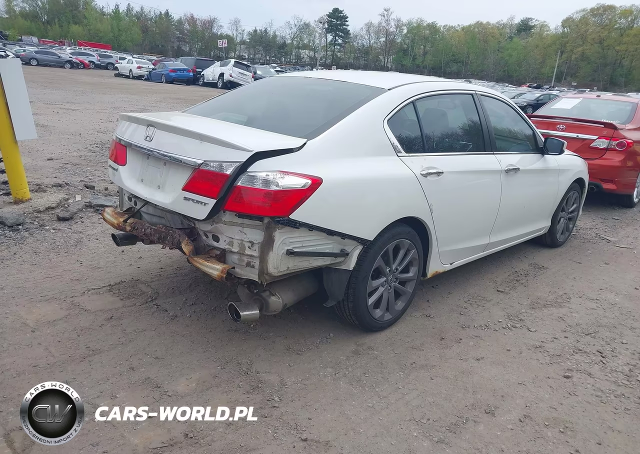 2014 Honda Accord Sport VIN:1HGCR2F53EA066157 - 4