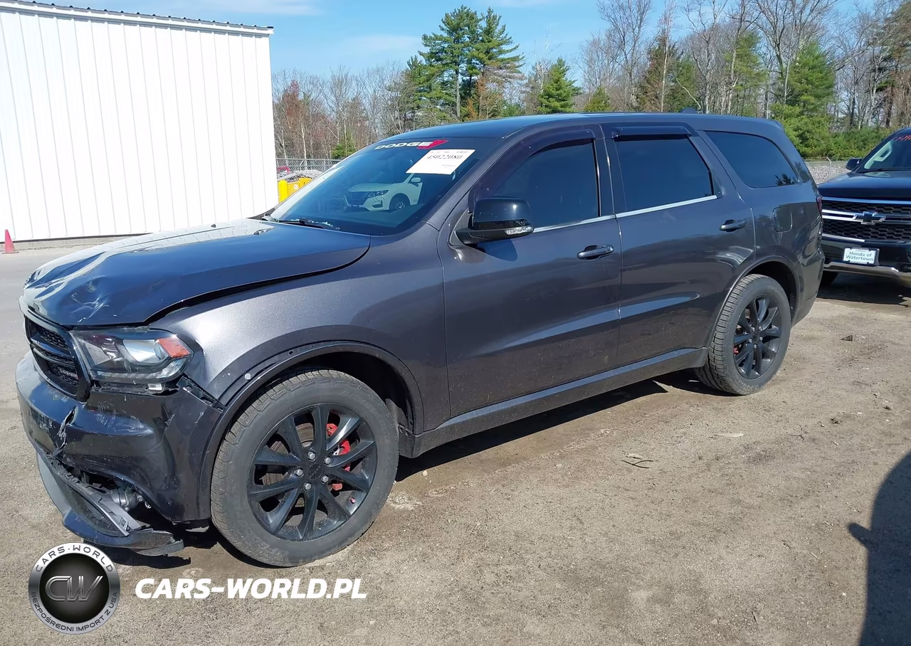 2018 Dodge Durango Gt Awd VIN:1C4RDJDG2JC271733 - 2
