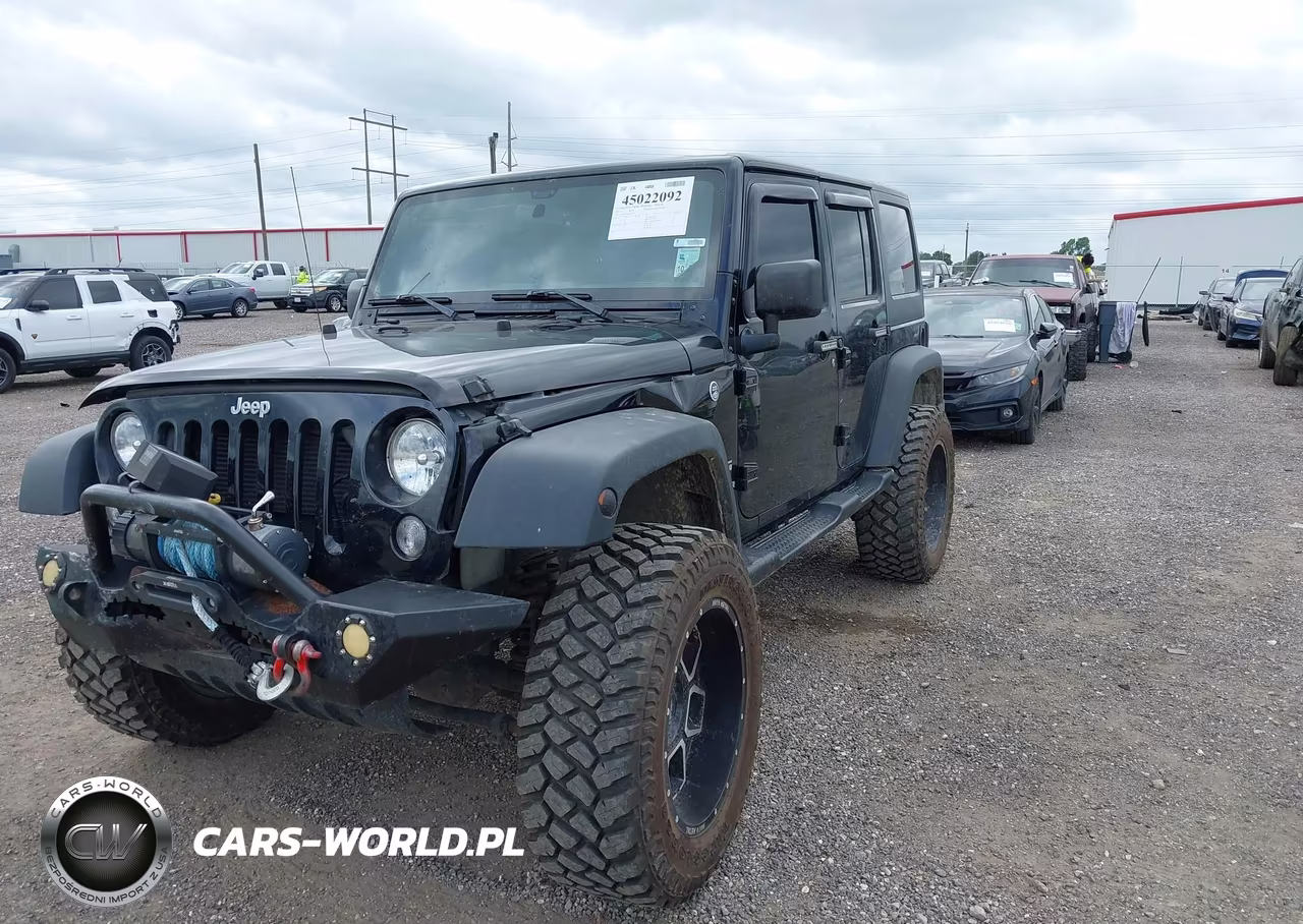 2017 Jeep Wrangler Unlimited Sport 4X4 VIN:1C4BJWDG5HL716371 - 2