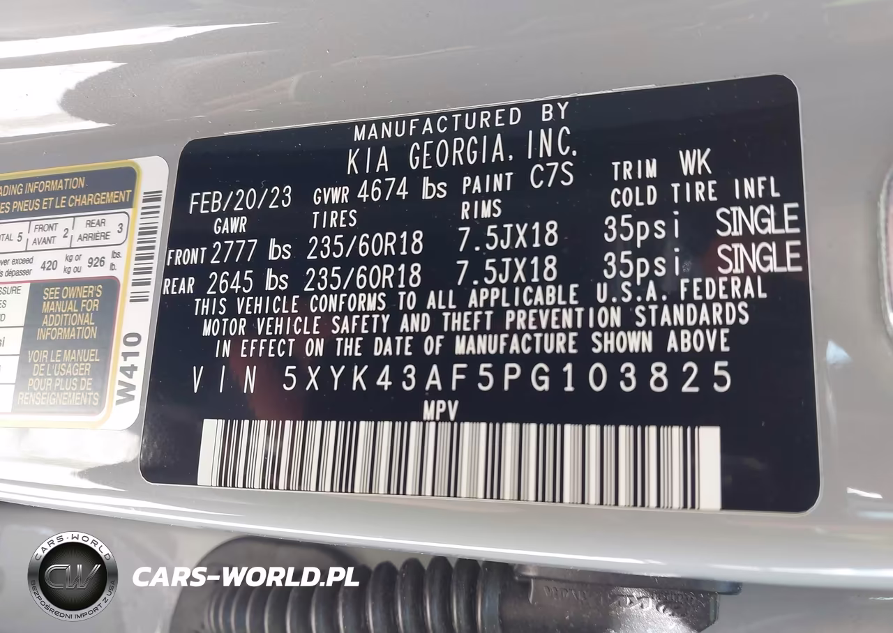 2023 Kia Sportage Sx VIN:5XYK43AF5PG103825 - 9