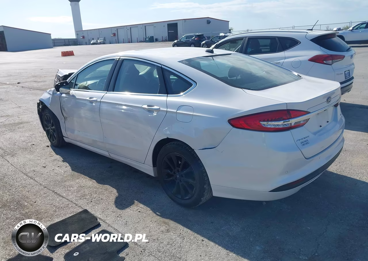 2017 Ford Fusion Se VIN:3FA6P0HD1HR407906 - 3