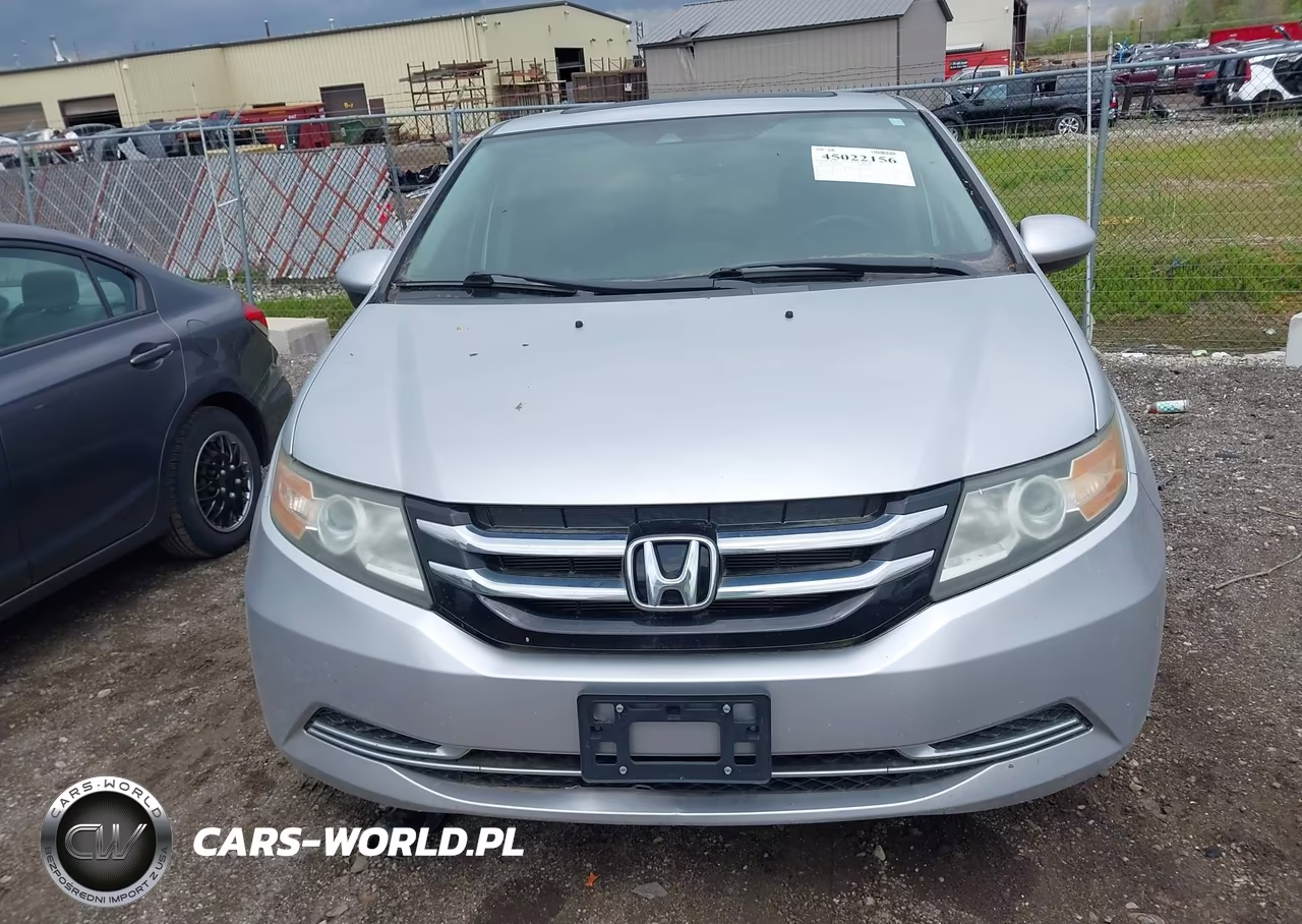 2014 Honda Odyssey Ex-L VIN:5FNRL5H67EB058734 - 12