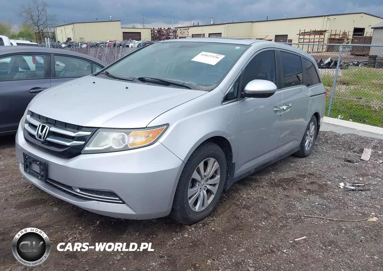 2014 Honda Odyssey Ex-L VIN:5FNRL5H67EB058734 - 2