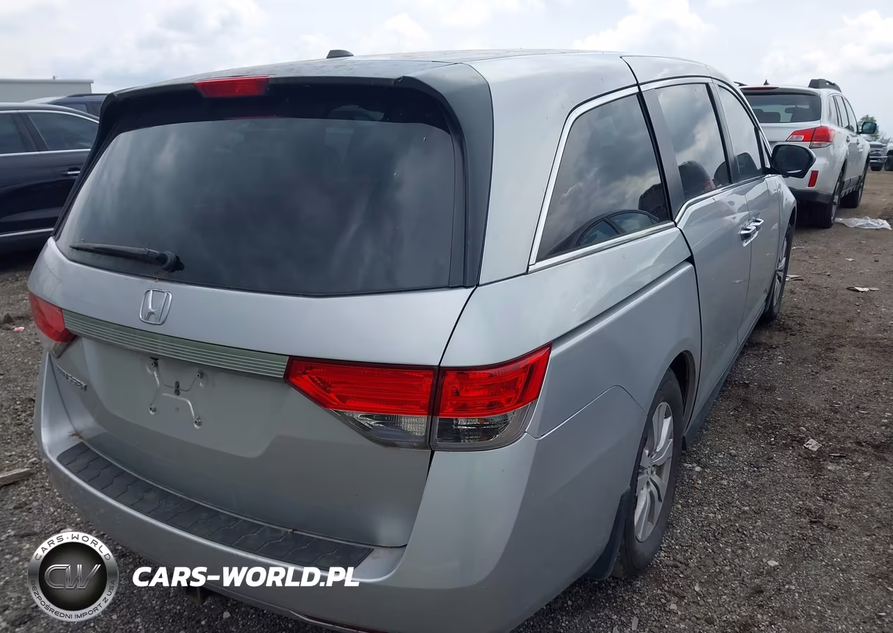 2014 Honda Odyssey Ex-L VIN:5FNRL5H67EB058734 - 4