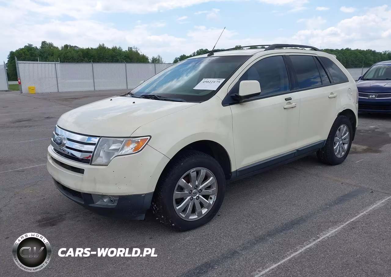 2007 Ford Edge Sel Plus VIN:2FMDK49C47BB19822 - 2