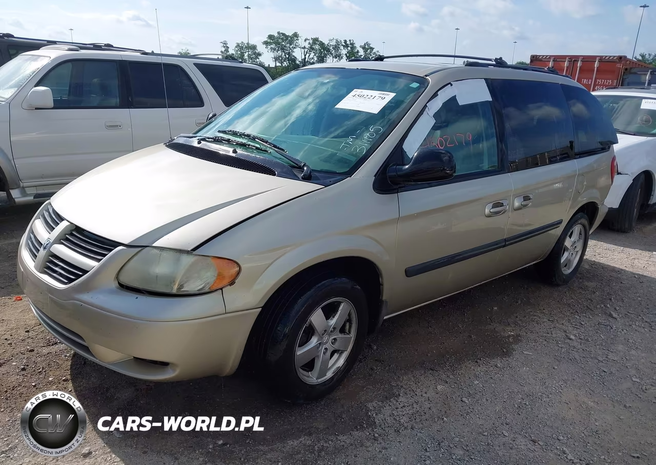 2005 Dodge Caravan Sxt VIN:1D4GP45R15B311105 - 2