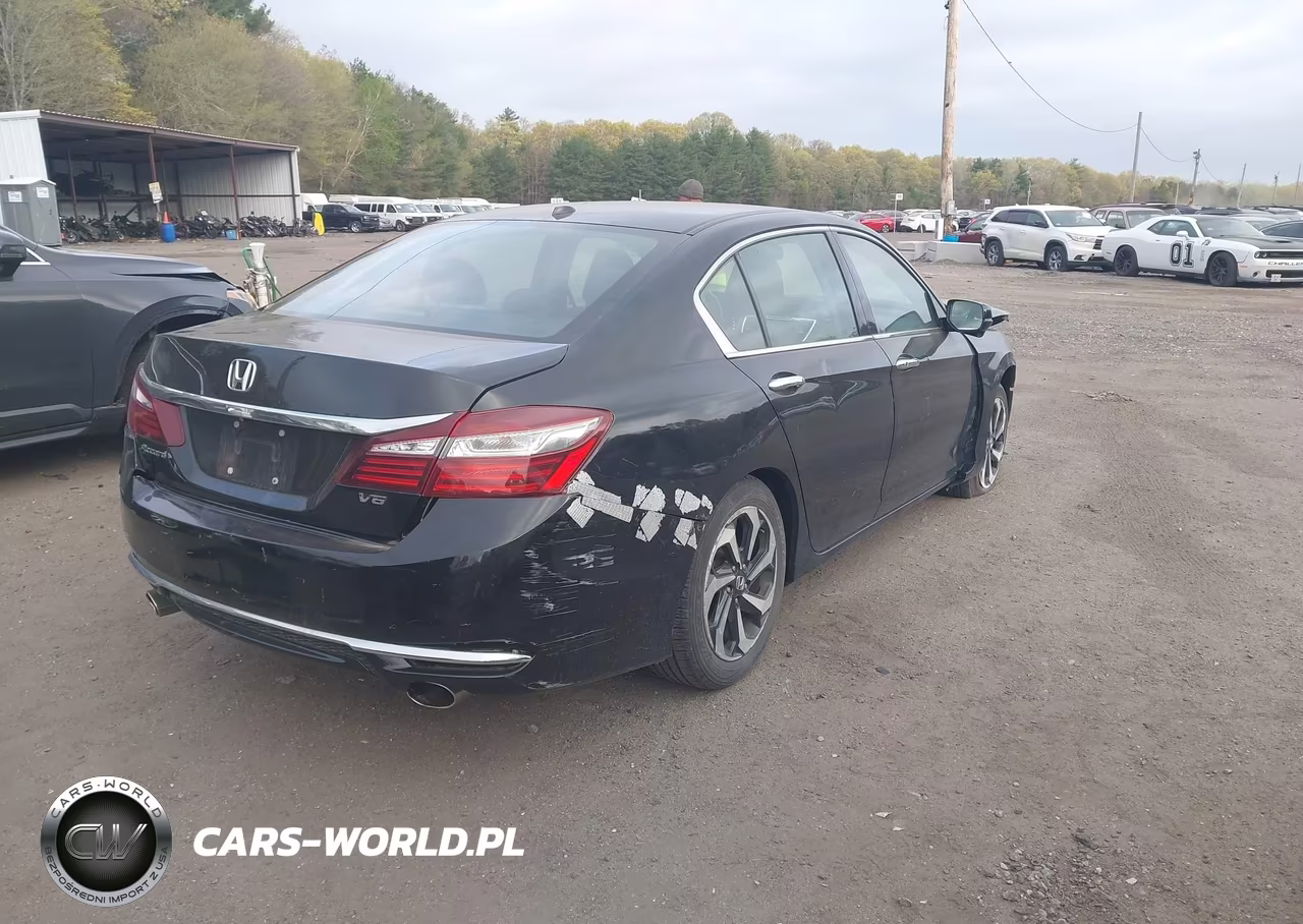 2017 Honda Accord Ex-L V6 VIN:1HGCR3F80HA023030 - 4