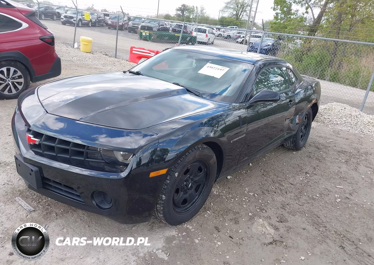 2013 Chevrolet Camaro 2Ls VIN:2G1FA1E32D9126283 - 2