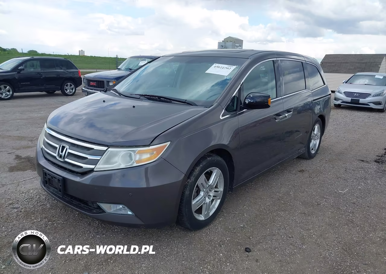 2012 Honda Odyssey Touring-Touring Elite VIN:5FNRL5H9XCB065281 - 2