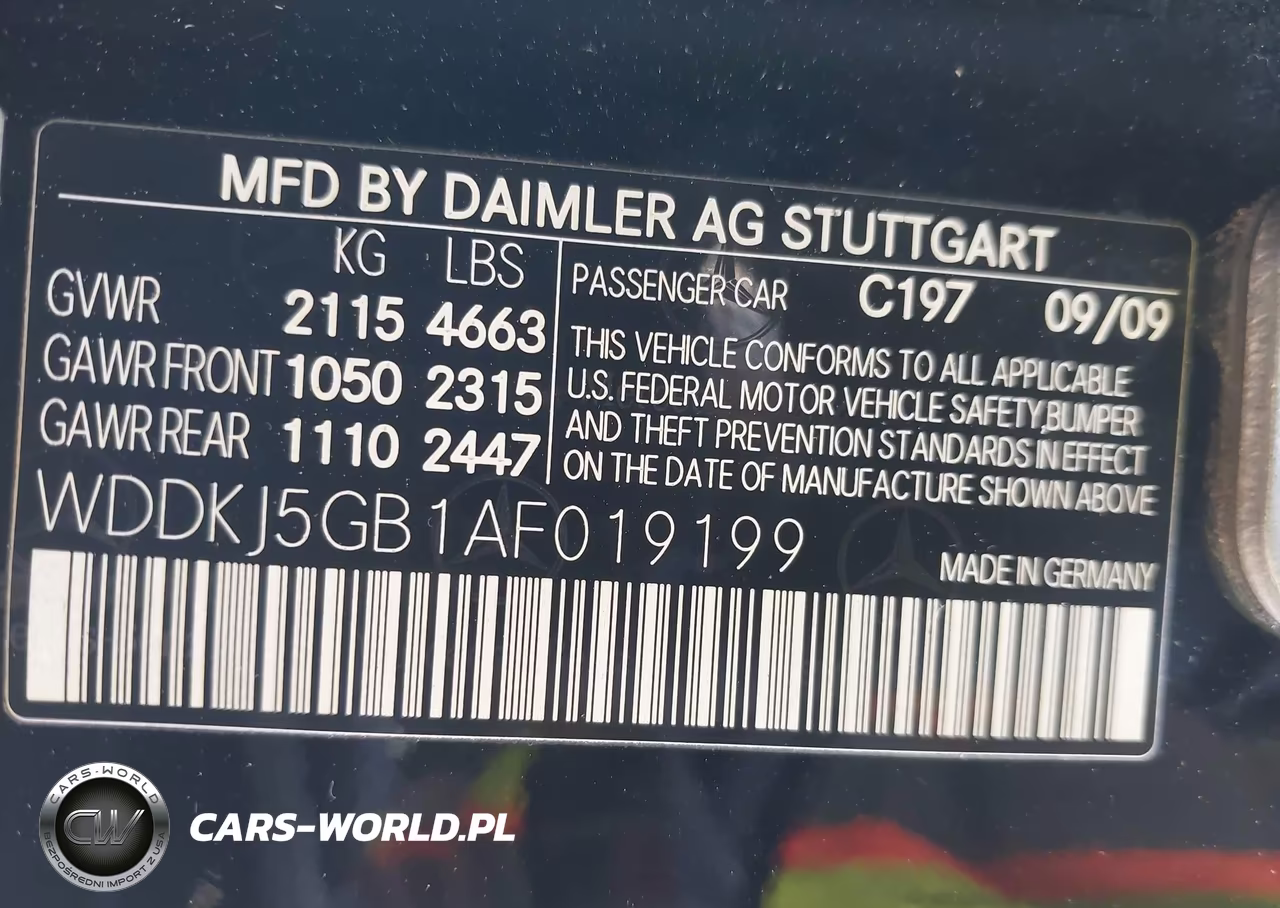 2010 Mercedes-Benz E 350 VIN:WDDKJ5GB1AF019199 - 9