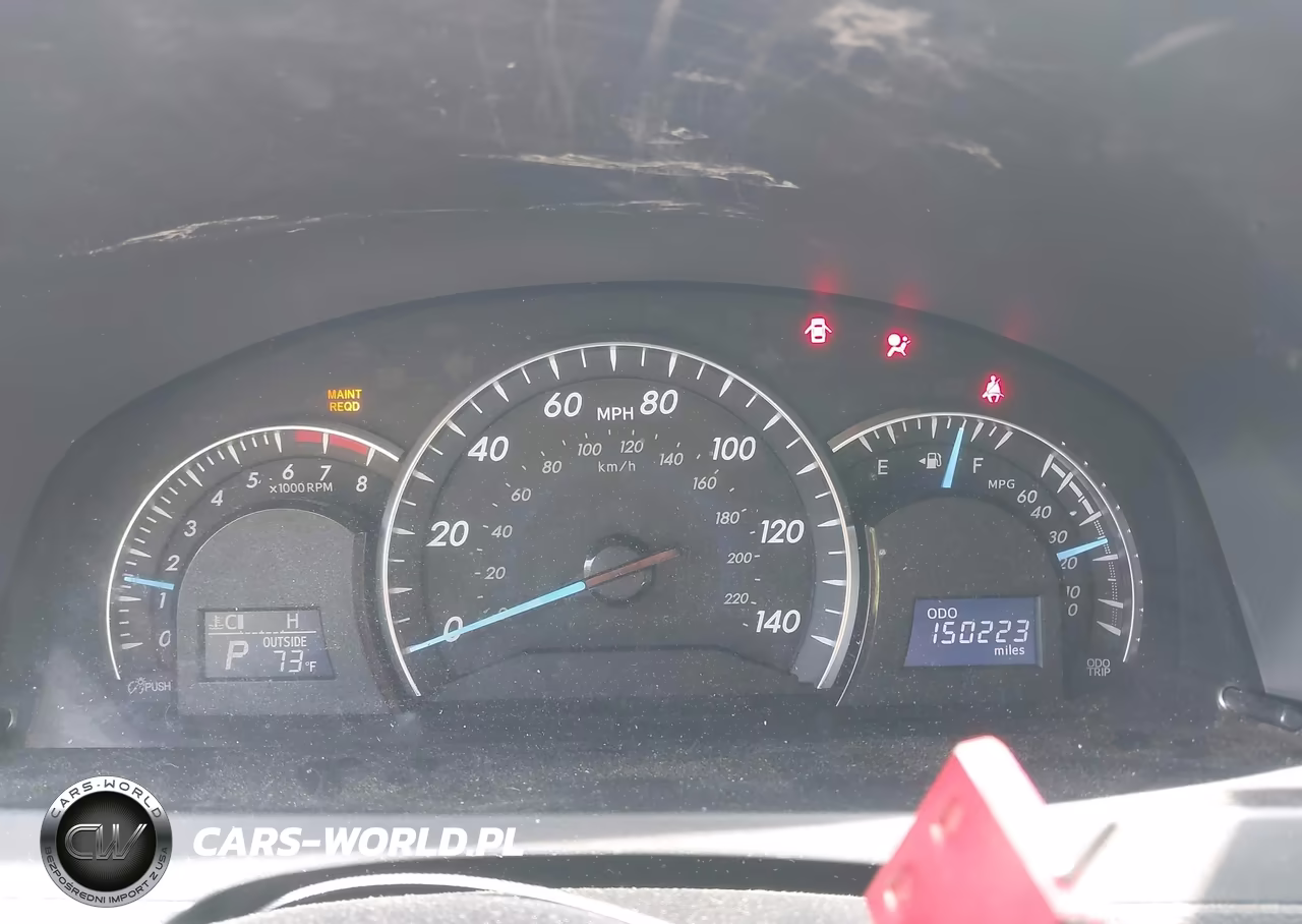 2012 Toyota Camry Xle VIN:4T1BF1FK1CU141352 - 7