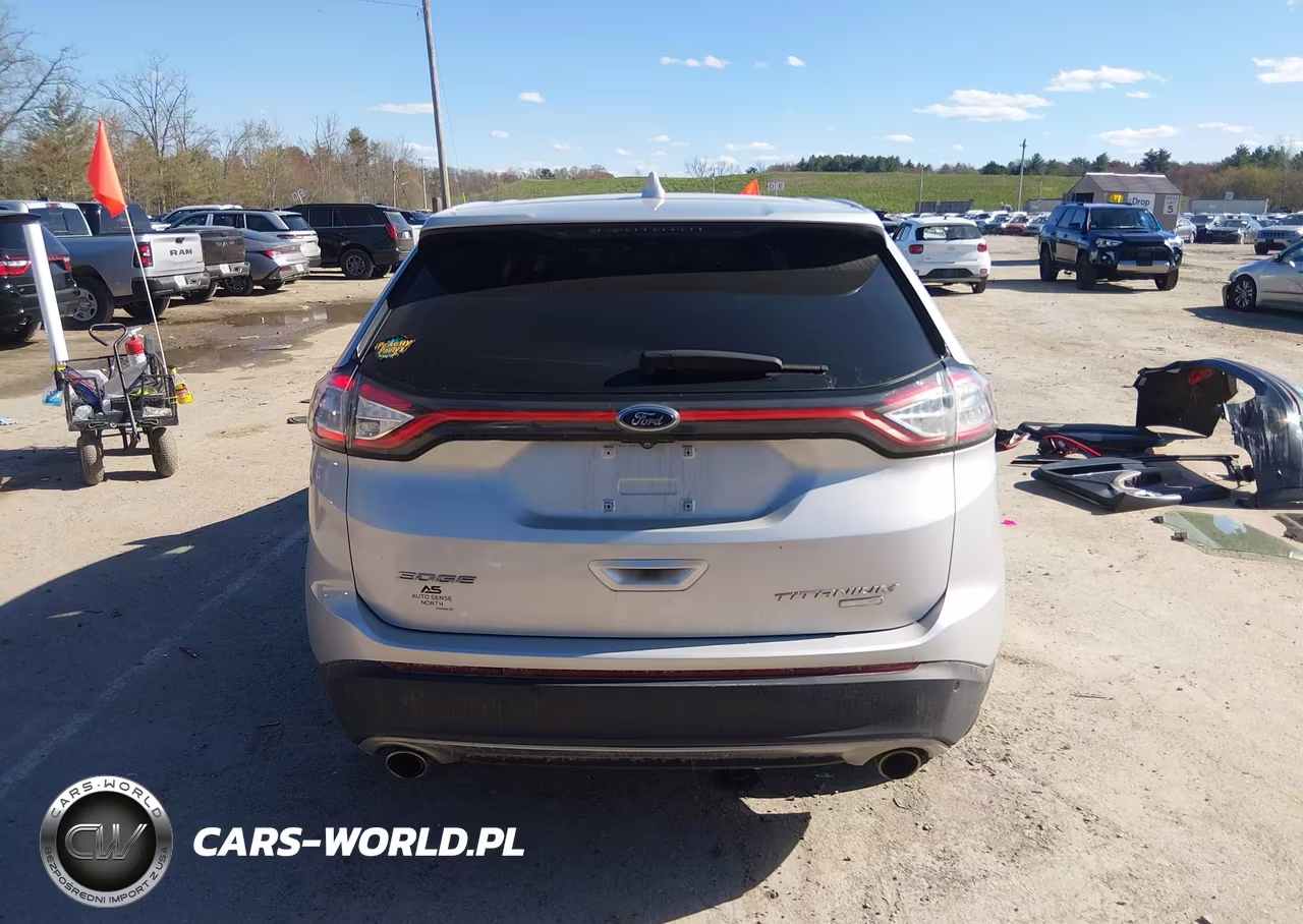 2017 Ford Edge Titanium VIN:2FMPK3K93HBB31693 - 17
