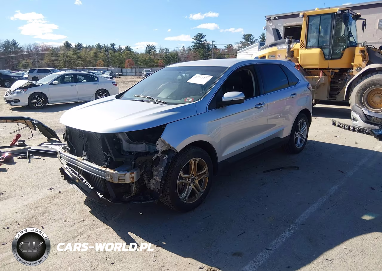 2017 Ford Edge Titanium VIN:2FMPK3K93HBB31693 - 2