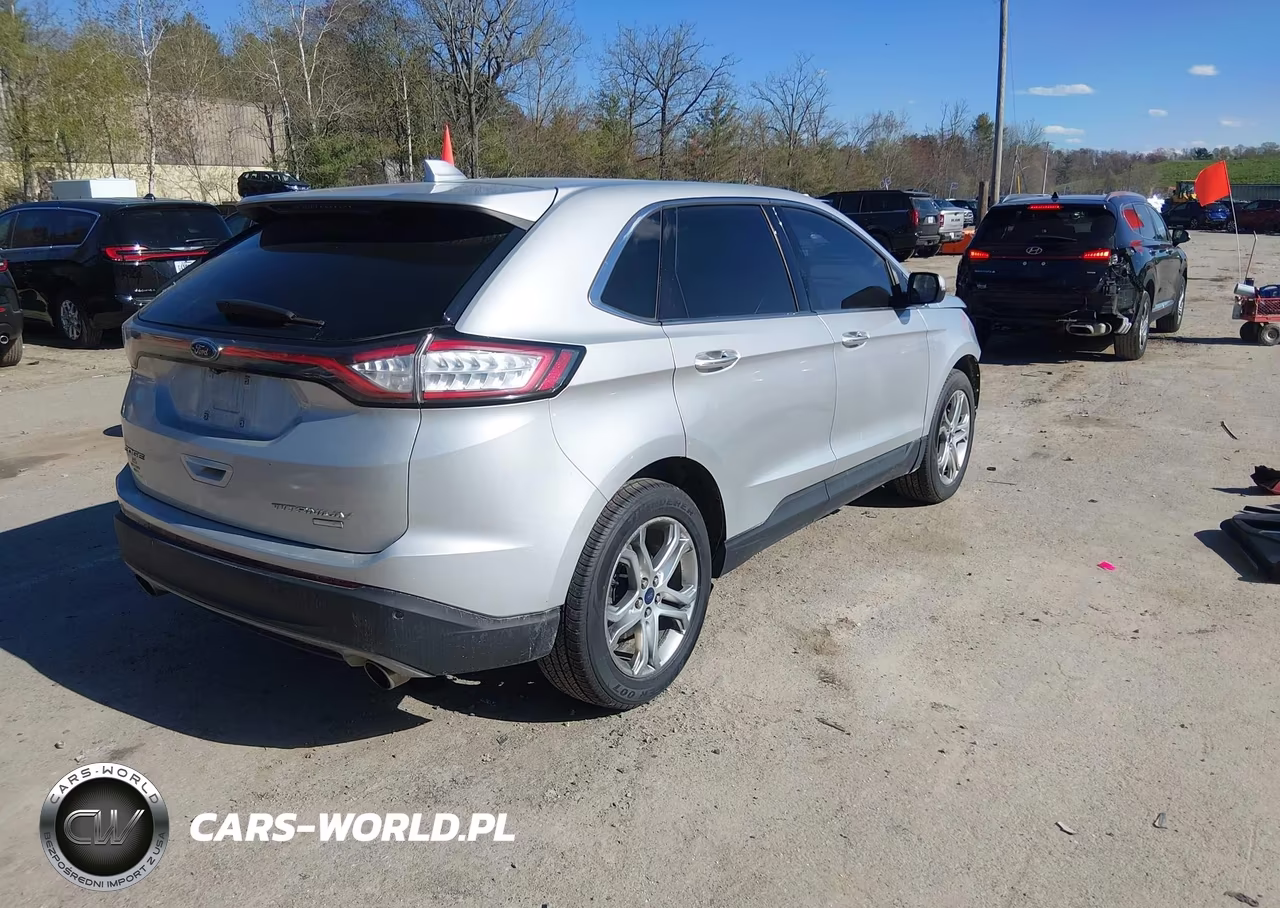 2017 Ford Edge Titanium VIN:2FMPK3K93HBB31693 - 4