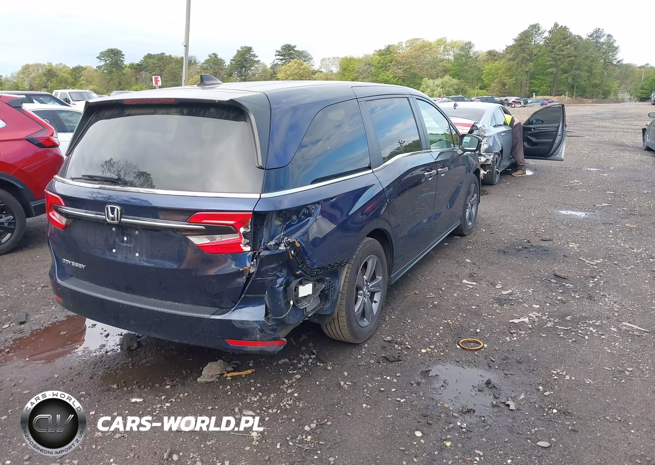 2022 Honda Odyssey Ex VIN:5FNRL6H55NB048068 - 4