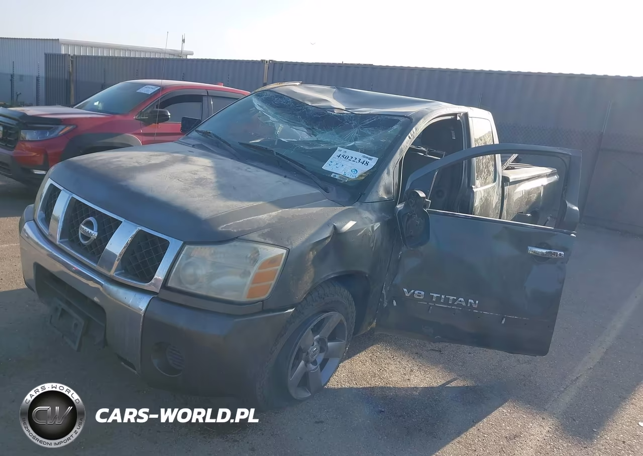 2005 Nissan Titan Se VIN:1N6AA06A55N502687 - 2