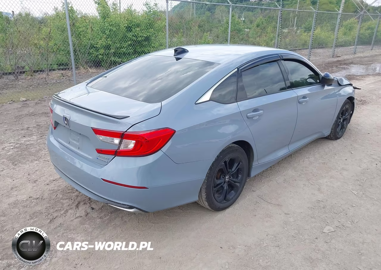 2022 Honda Accord Hybrid Sport VIN:1HGCV3F28NA027331 - 4