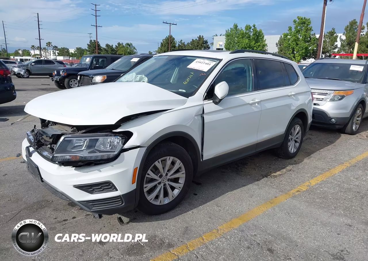 2018 Volkswagen Tiguan 2.0T Se-2.0T Sel VIN:3VV3B7AX7JM186096 - 2