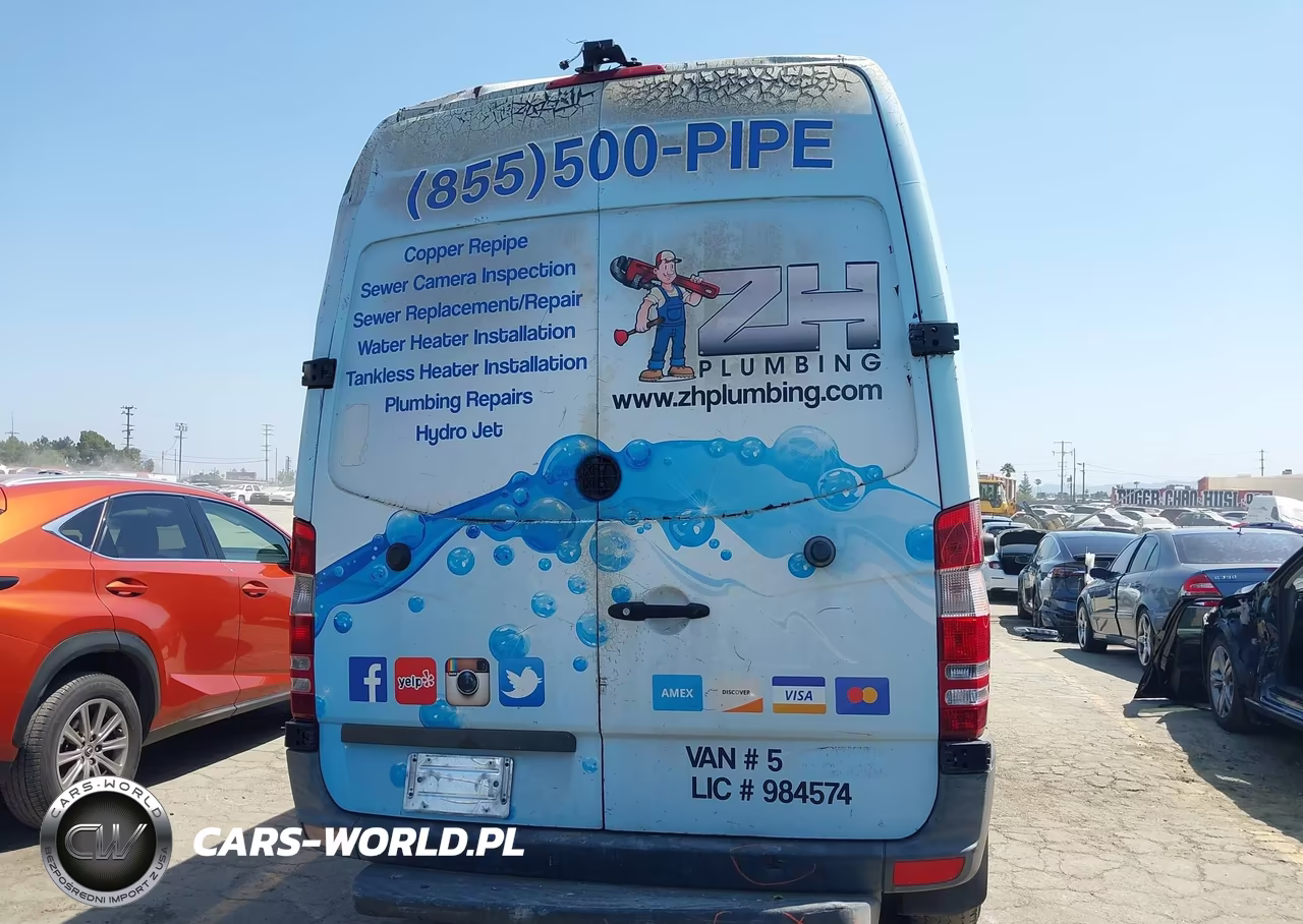2016 Mercedes-Benz Sprinter 2500 Normal Roof VIN:WD3PE7DD9GP181617 - 16