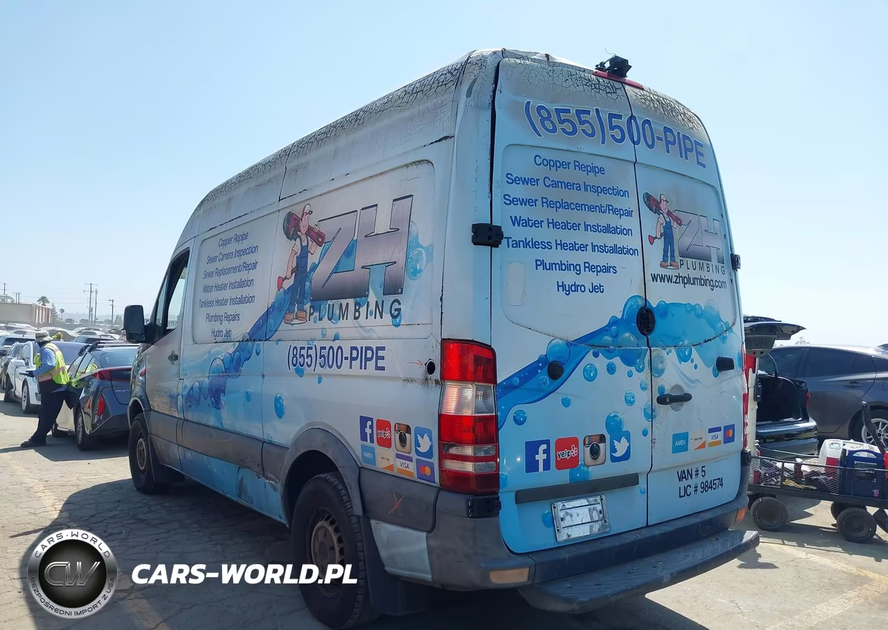 2016 Mercedes-Benz Sprinter 2500 Normal Roof VIN:WD3PE7DD9GP181617 - 3