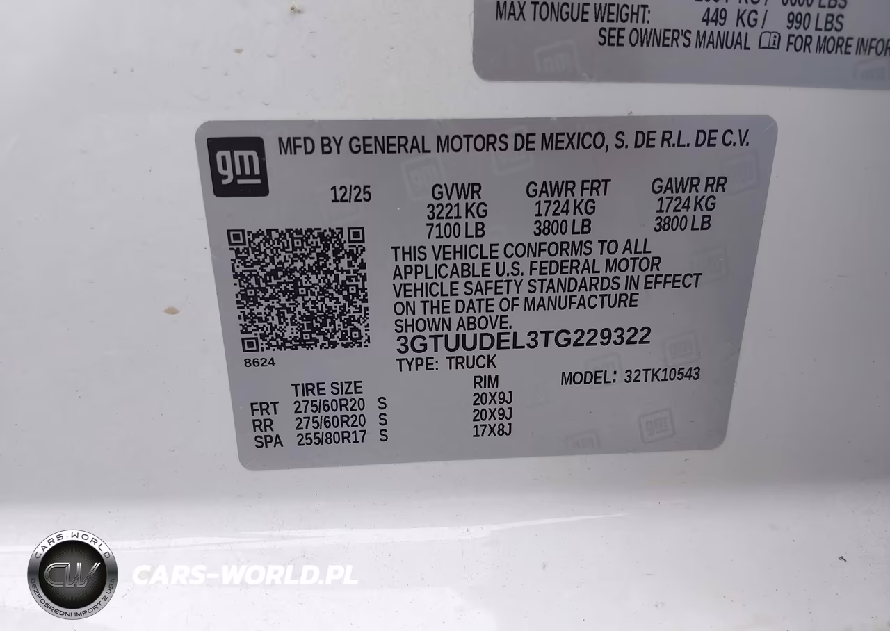 2026 GMC Sierra 1500 VIN:3GTUUDEL3TG229322 - 9