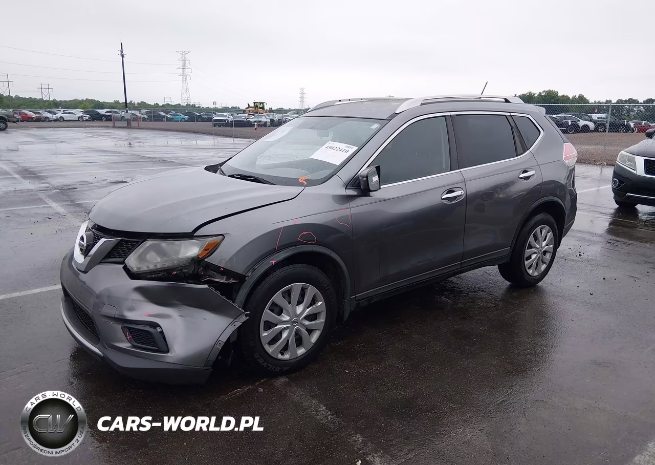 2016 Nissan Rogue S-Sl-Sv VIN:KNMAT2MT3GP614490 - 2