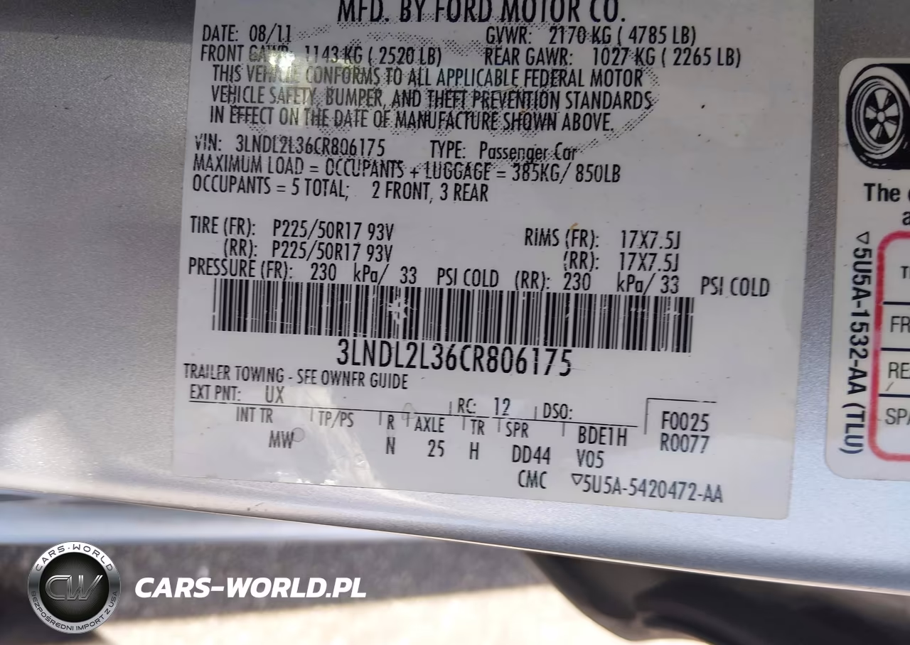2012 Lincoln Mkz Hybrid VIN:3LNDL2L36CR806175 - 9
