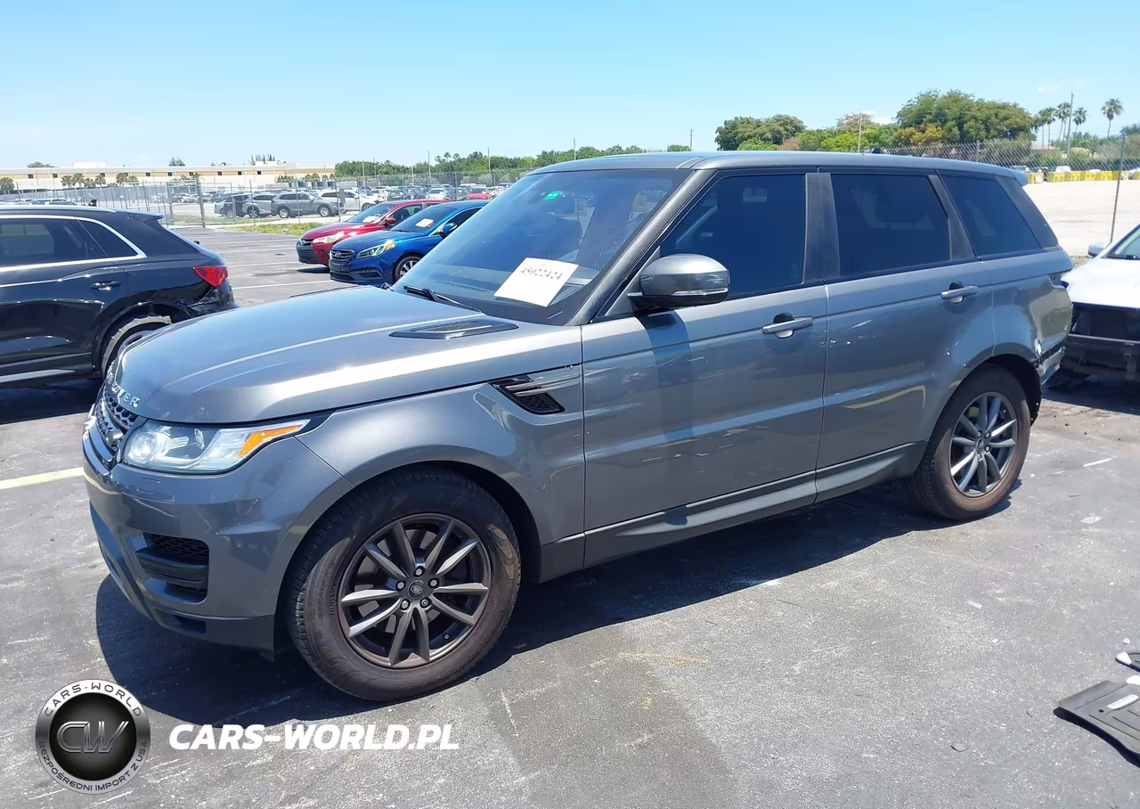 2016 Land Rover Range Rover Sport 3.0L V6 Turbocharged Diesel Se Td6 VIN:SALWG2KF9GA664555 - 2