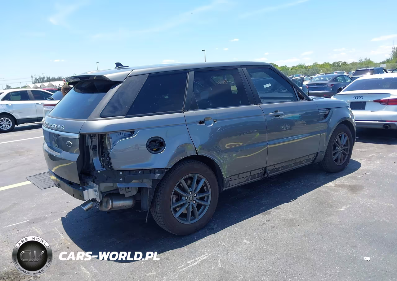 2016 Land Rover Range Rover Sport 3.0L V6 Turbocharged Diesel Se Td6 VIN:SALWG2KF9GA664555 - 4