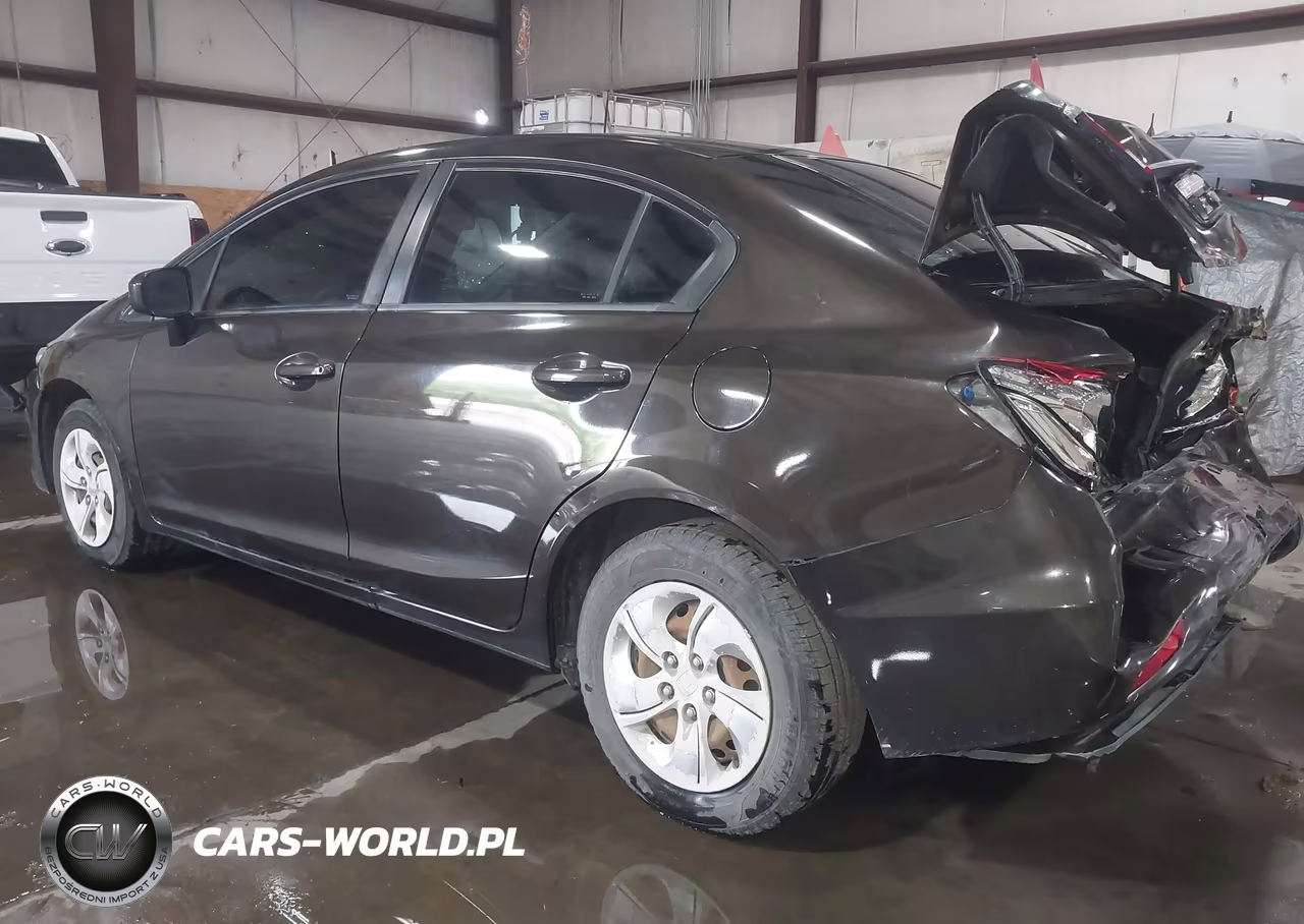 2014 Honda Civic Lx VIN:2HGFB2F59EH539725 - 3