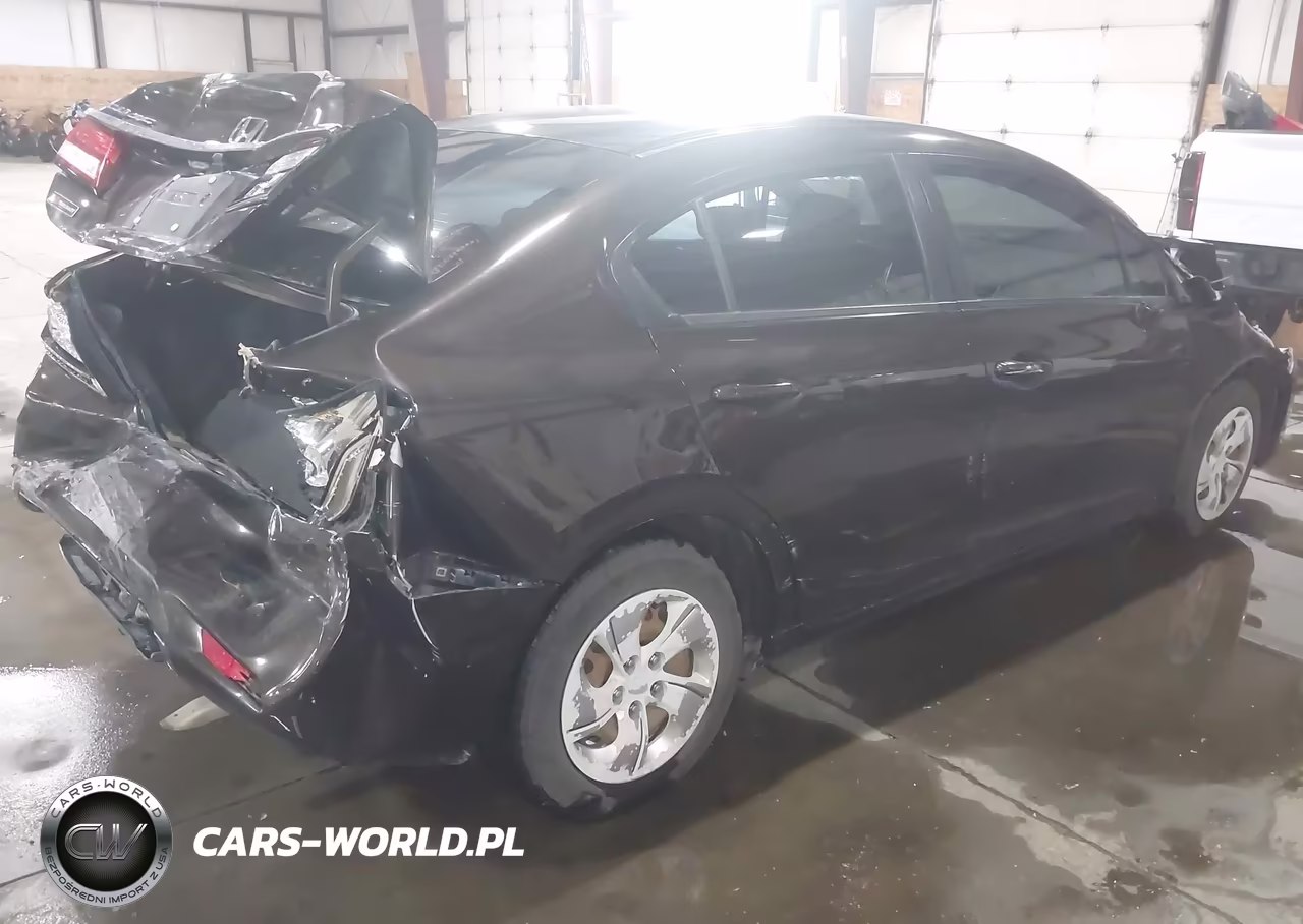 2014 Honda Civic Lx VIN:2HGFB2F59EH539725 - 4
