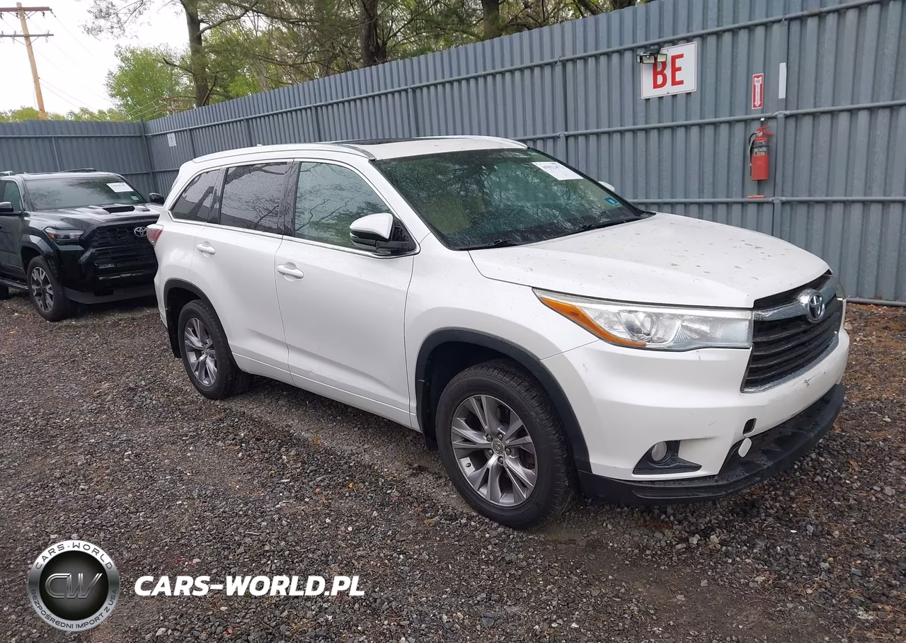 2015 Toyota Highlander Xle V6 – zdjęcie 1 z 16