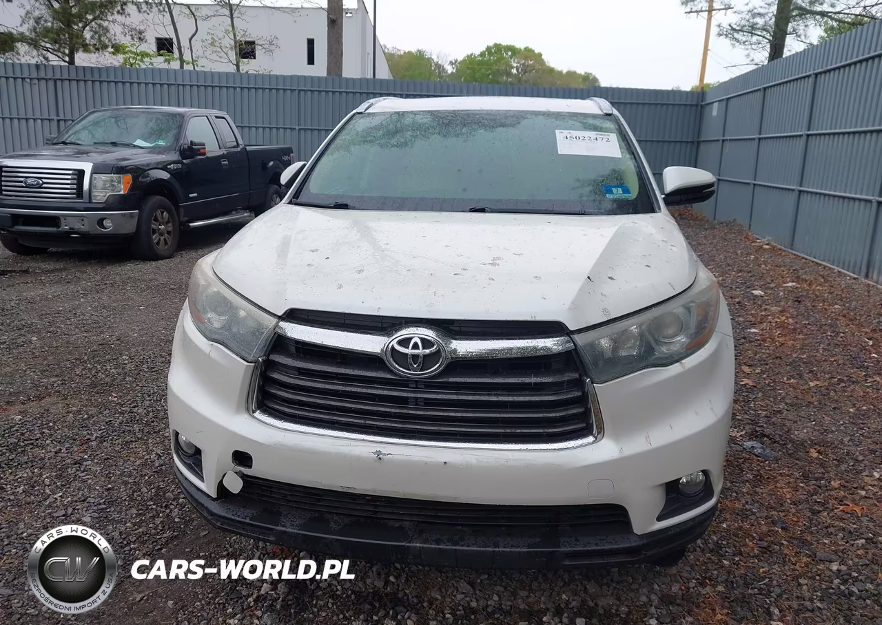 2015 Toyota Highlander Xle V6 VIN:5TDJKRFH2FS167823 - 12