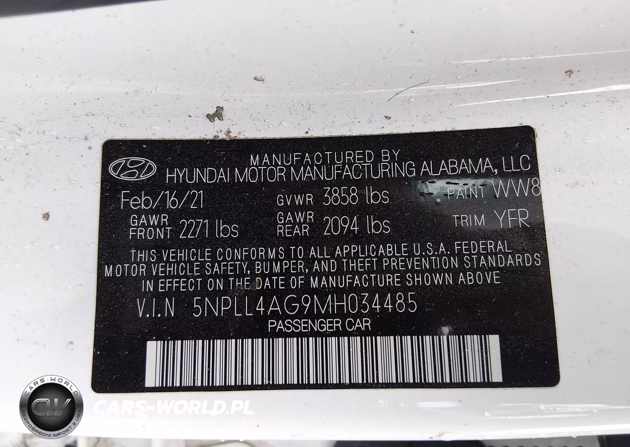 2021 Hyundai Elantra Se VIN:5NPLL4AG9MH034485 - 9