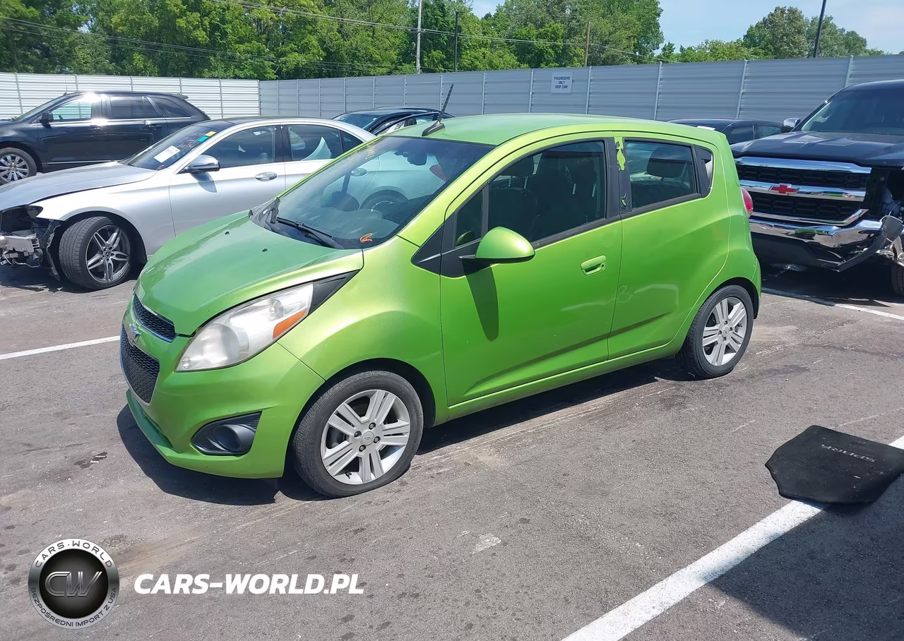 2014 Chevrolet Spark Ls Auto VIN:KL8CB6S92EC591534 - 2