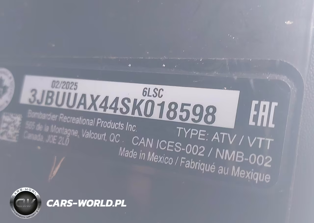 2025 Can-Am Defender Max Limited Cab Hd10-Lone Star Hd10 VIN:3JBUUAX44SK018598 - 10