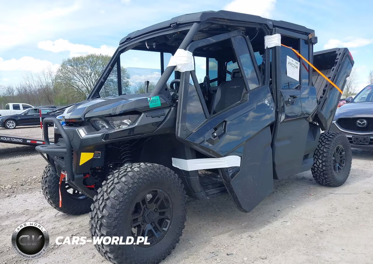 2025 Can-Am Defender Max Limited Cab Hd10-Lone Star Hd10 VIN:3JBUUAX44SK018598 - 2