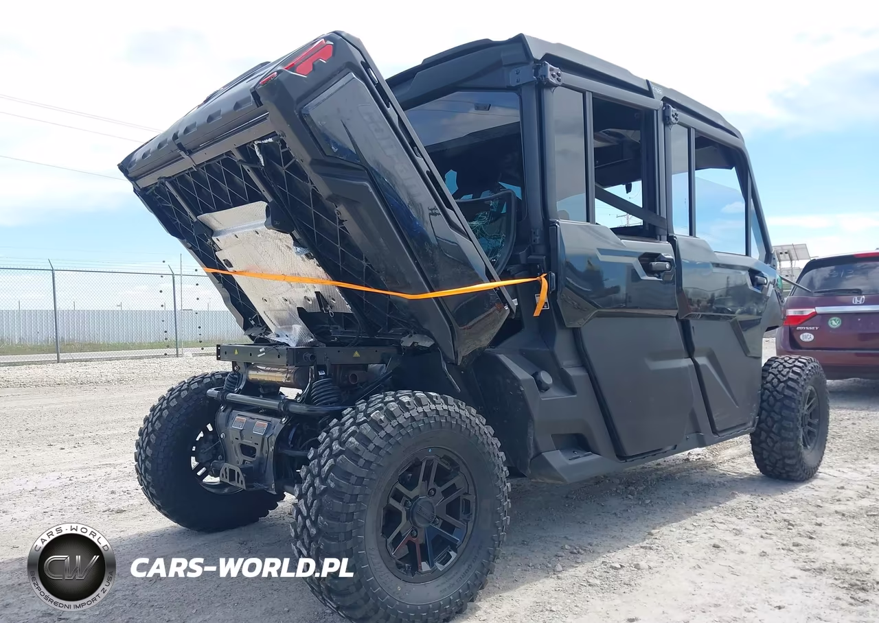 2025 Can-Am Defender Max Limited Cab Hd10-Lone Star Hd10 VIN:3JBUUAX44SK018598 - 4