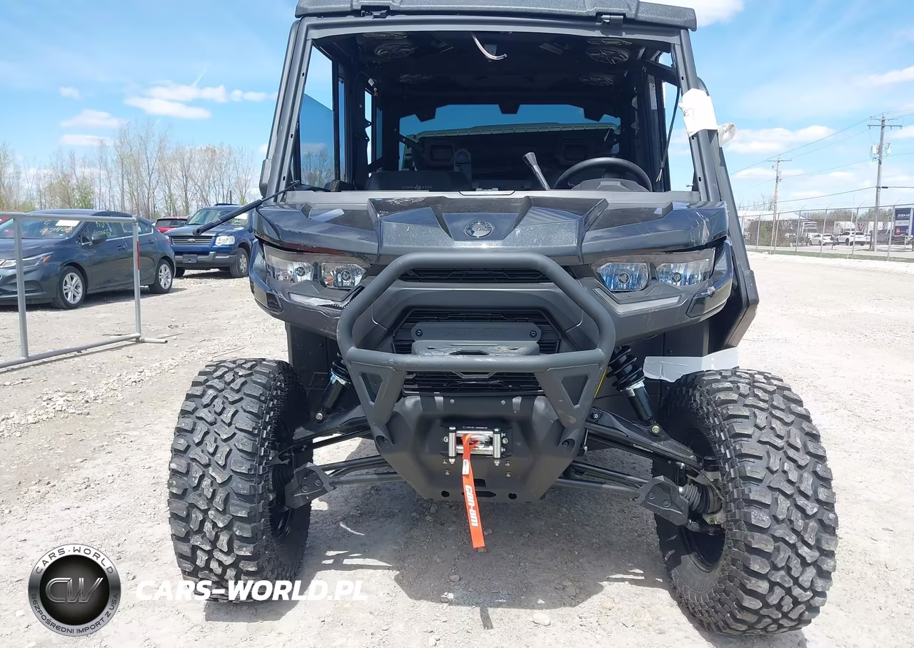 2025 Can-Am Defender Max Limited Cab Hd10-Lone Star Hd10 VIN:3JBUUAX44SK018598 - 5