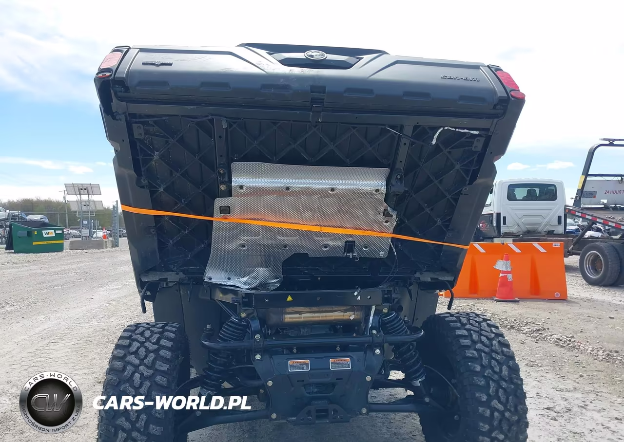 2025 Can-Am Defender Max Limited Cab Hd10-Lone Star Hd10 VIN:3JBUUAX44SK018598 - 6