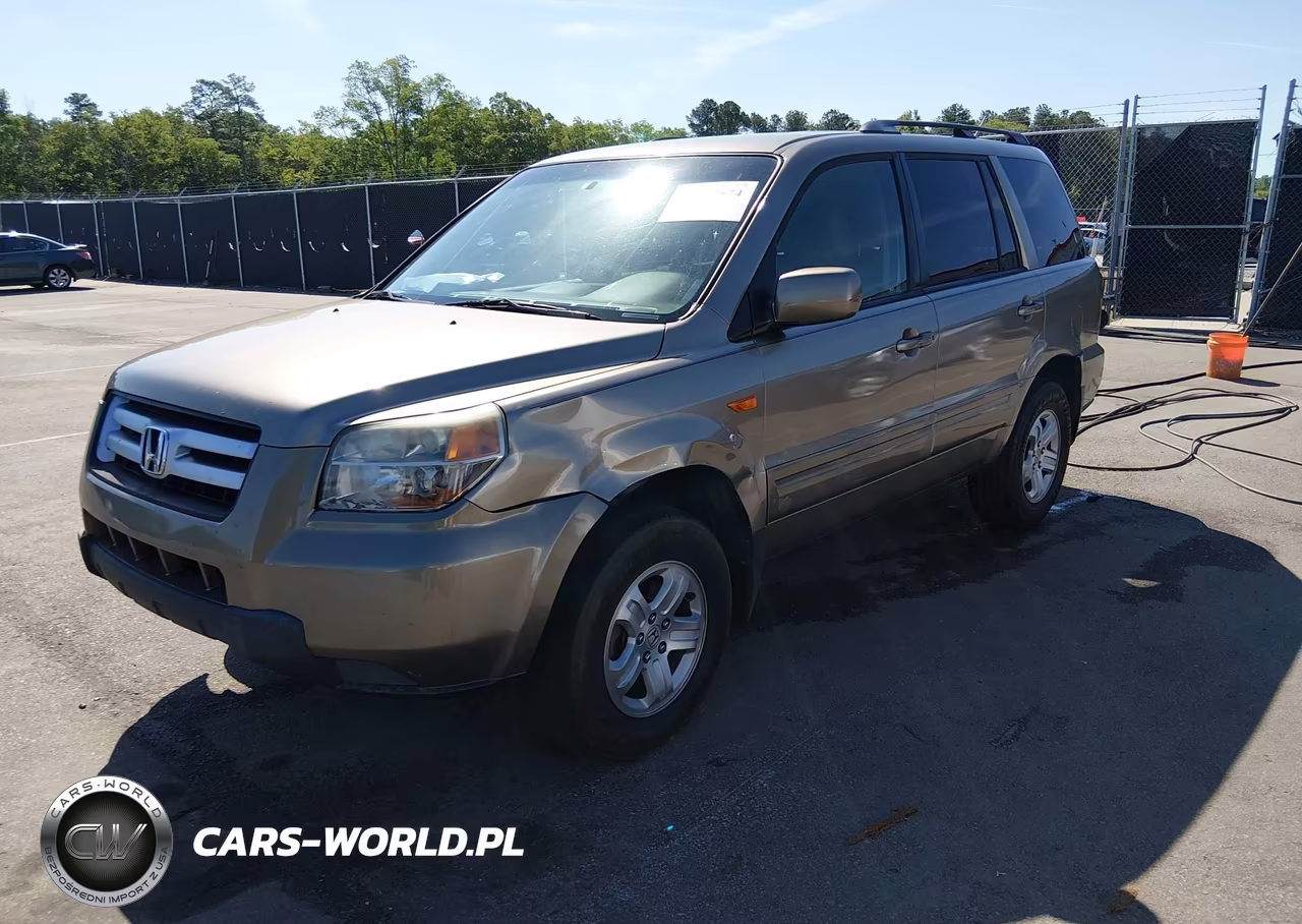 2008 Honda Pilot Vp VIN:5FNYF28238B027953 - 2