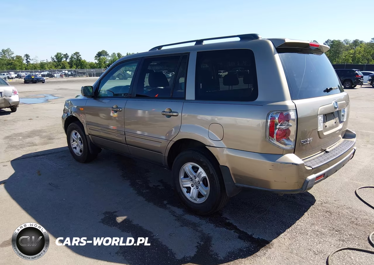 2008 Honda Pilot Vp VIN:5FNYF28238B027953 - 3