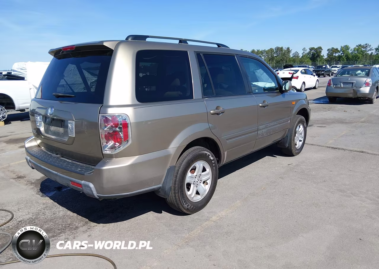 2008 Honda Pilot Vp VIN:5FNYF28238B027953 - 4