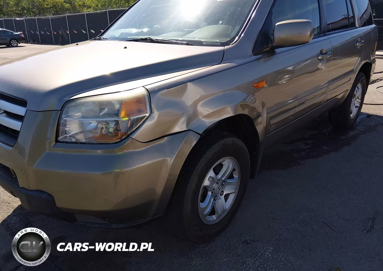 2008 Honda Pilot Vp VIN:5FNYF28238B027953 - 6