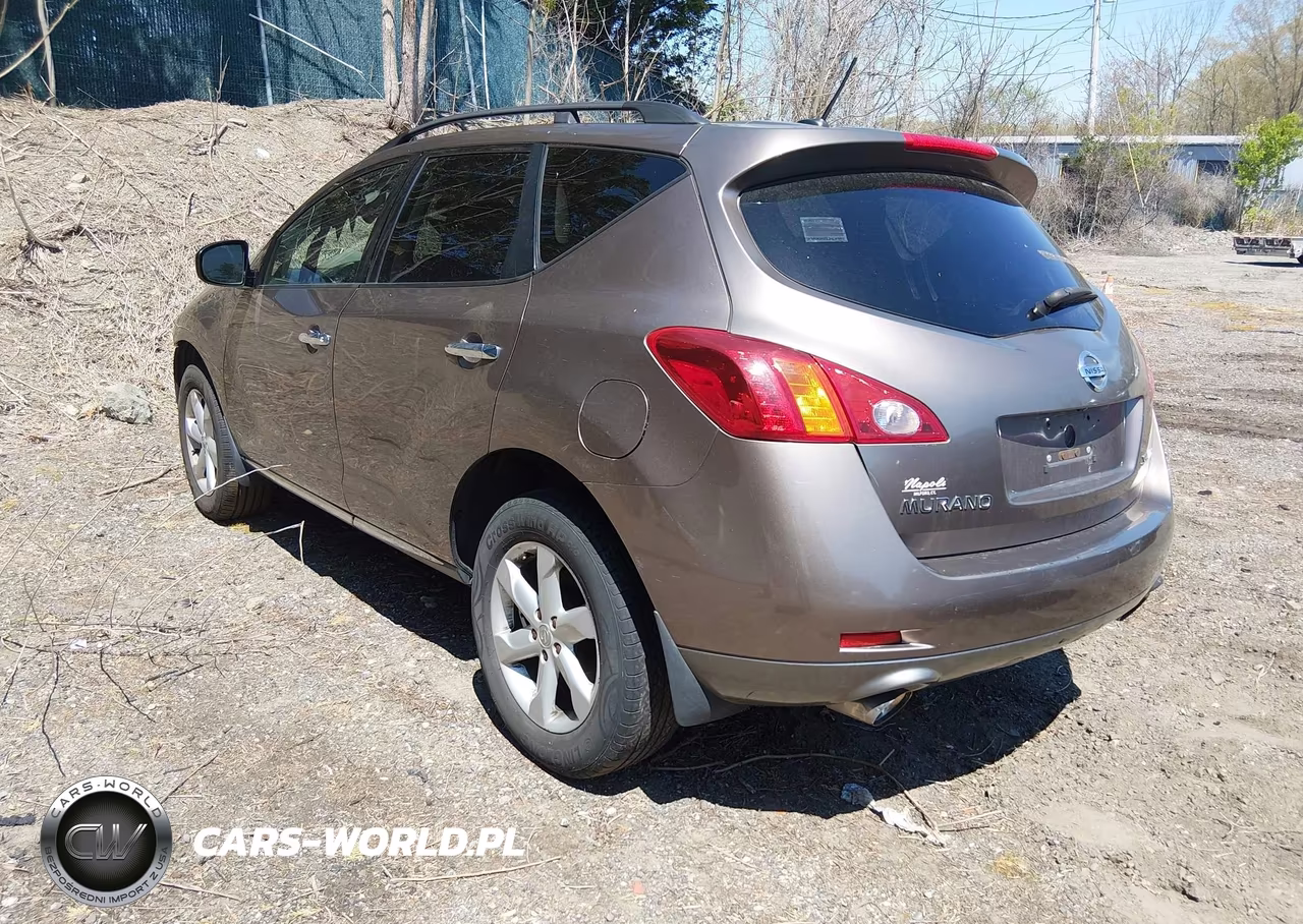 2009 Nissan Murano Sl VIN:JN8AZ18W79W151490 - 3