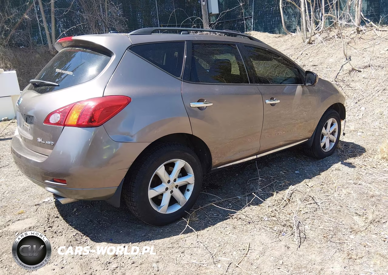 2009 Nissan Murano Sl VIN:JN8AZ18W79W151490 - 4